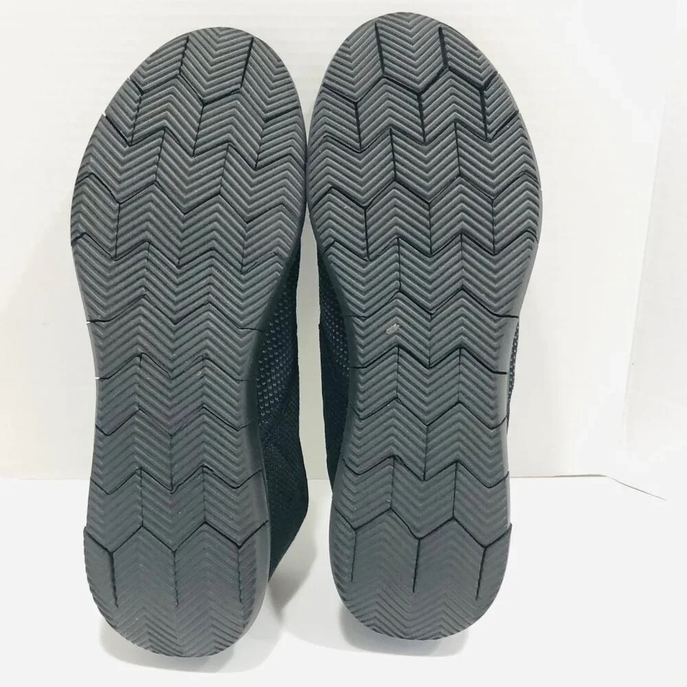Skechers GO FLEX Knit Shoes Mens 13 GoGa Max Black Mesh Slip‎ On Walking